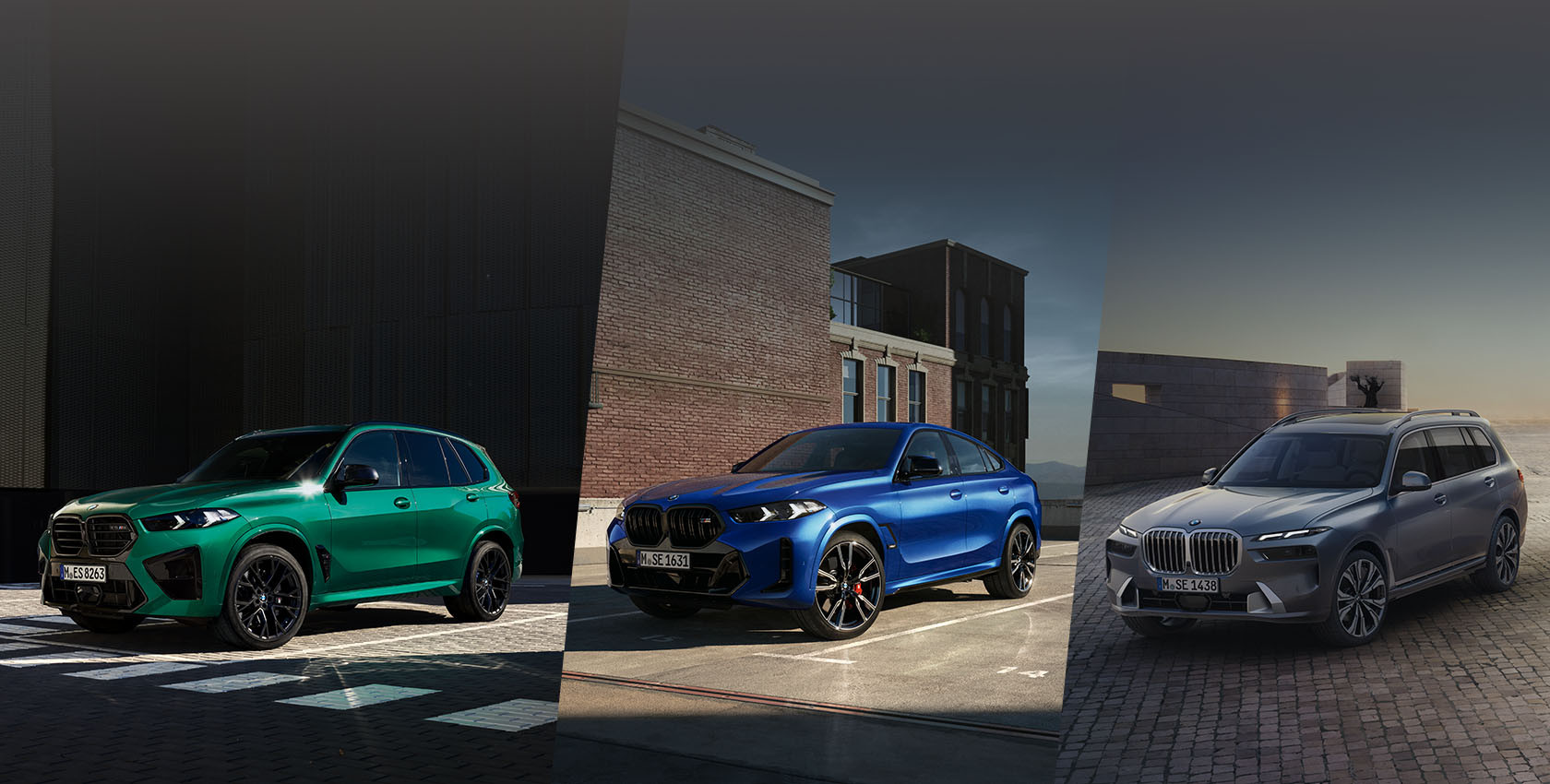 BMW X5, BMW X6 a BMW X7 v exkluzívnej ponuke. 